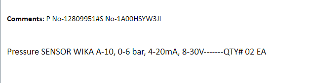 【询价】船舶配件—压力传感器（CK-J20240123-19）询价-泰州昌宽社区-报价采购-船用采购网-船舶物料采购-船务服务-一站式船用设备供应服务