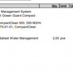 船舶配件—DESMI压载水管理系统（CK-L20240122-02）询价-船用采购网-船舶物料采购-船务服务-一站式船用设备供应服务