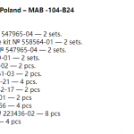 船舶配件—ALFA备件（CK-R20240122-03）询价-船用采购网-船舶物料采购-船务服务-一站式船用设备供应服务