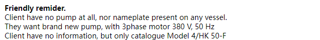 【询价】船舶配件—内燃机泵（CK-R20240122-20）询价-泰州昌宽社区-报价采购-船用采购网-船舶物料采购-船务服务-一站式船用设备供应服务