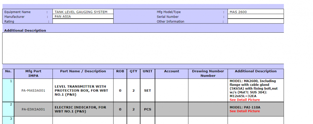 【询价】船舶配件—液位变送器/电气指示器（CK-R20240117-26）询价-泰州昌宽社区-报价采购-船用采购网-船舶物料采购-船务服务-一站式船用设备供应服务