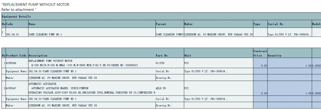 【询价】船舶配件—清洗泵（CK-C20240118-07）询价-泰州昌宽社区-报价采购-船用采购网-船舶物料采购-船务服务-一站式船用设备供应服务
