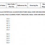 船舶配件—离心式齿轮/螺杆泵备件（CK-C20240108-10）询价-船用采购网-船舶物料采购-船务服务-一站式船用设备供应服务