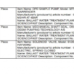 船舶配件—压载水处理装置备件（CK-L20240112-03）询价-船用采购网-船舶物料采购-船务服务-一站式船用设备供应服务
