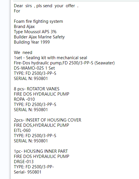 【询价】船舶配件—备件（CK-J20240116-24）询价-泰州昌宽社区-报价采购-船用采购网-船舶物料采购-船务服务-一站式船用设备供应服务