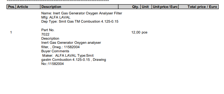 【询价】船舶配件—氧气分析仪（CK-L20240129-02）询价-泰州昌宽社区-报价采购-船用采购网-船舶物料采购-船务服务-一站式船用设备供应服务