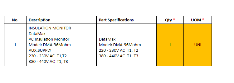 【询价】船舶配件—绝缘监控器（CK-J20240115-25）询价-泰州昌宽社区-报价采购-船用采购网-船舶物料采购-船务服务-一站式船用设备供应服务