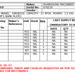 船舶配件—泵备件（CK-Y20240119-10）询价-船用采购网-船舶物料采购-船务服务-一站式船用设备供应服务