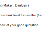 船舶配件—液位变送器/阀门遥控系统（CK-C20240122-03）询价-船用采购网-船舶物料采购-船务服务-一站式船用设备供应服务