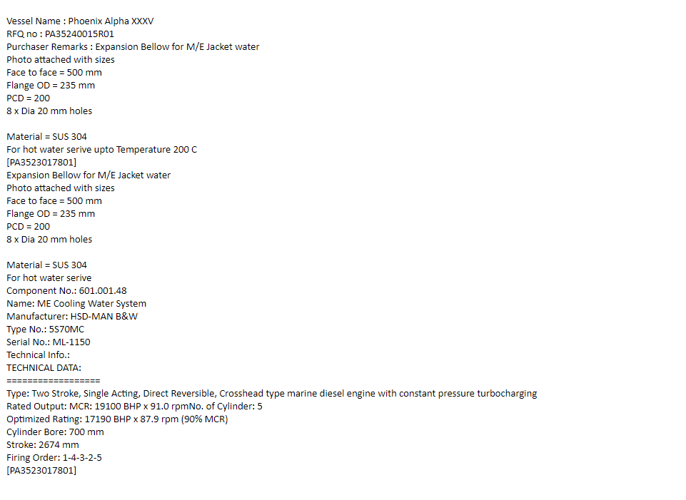 【询价】船舶配件—MAN B&W螺母（CK-R20240117-31）询价-泰州昌宽社区-报价采购-船用采购网-船舶物料采购-船务服务-一站式船用设备供应服务