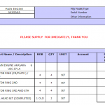 船舶配件—活塞环/气缸盖套件（CK-R20240105-07）询价-船用采购网-船舶物料采购-船务服务-一站式船用设备供应服务