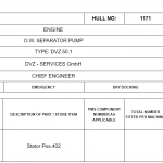 船舶配件— 分离器泵备件（CK-C20240111-05）询价-船用采购网-船舶物料采购-船务服务-一站式船用设备供应服务