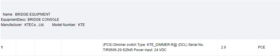 【询价】船舶配件—调光开关（CK-C20240119-02）询价-泰州昌宽社区-报价采购-船用采购网-船舶物料采购-船务服务-一站式船用设备供应服务