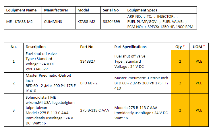 【询价】船舶配件—燃油切断阀/螺线管启动装置（CK-J20240131-09）询价-泰州昌宽社区-报价采购-船用采购网-船舶物料采购-船务服务-一站式船用设备供应服务
