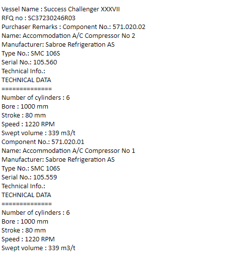 【询价】船舶配件—备件（CK-R20240105-09）询价-泰州昌宽社区-报价采购-船用采购网-船舶物料采购-船务服务-一站式船用设备供应服务