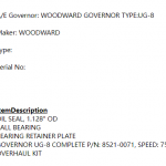 船舶配件—调节器备件（CK-H20240110-03）询价-船用采购网-船舶物料采购-船务服务-一站式船用设备供应服务