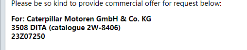 【询价】船舶配件—柴油发电机备件（CK-R20240123-04）询价-泰州昌宽社区-报价采购-船用采购网-船舶物料采购-船务服务-一站式船用设备供应服务