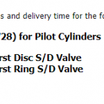 船舶配件—拧紧阀/爆破片/爆破环（CK-R20240123-09）询价-船用采购网-船舶物料采购-船务服务-一站式船用设备供应服务