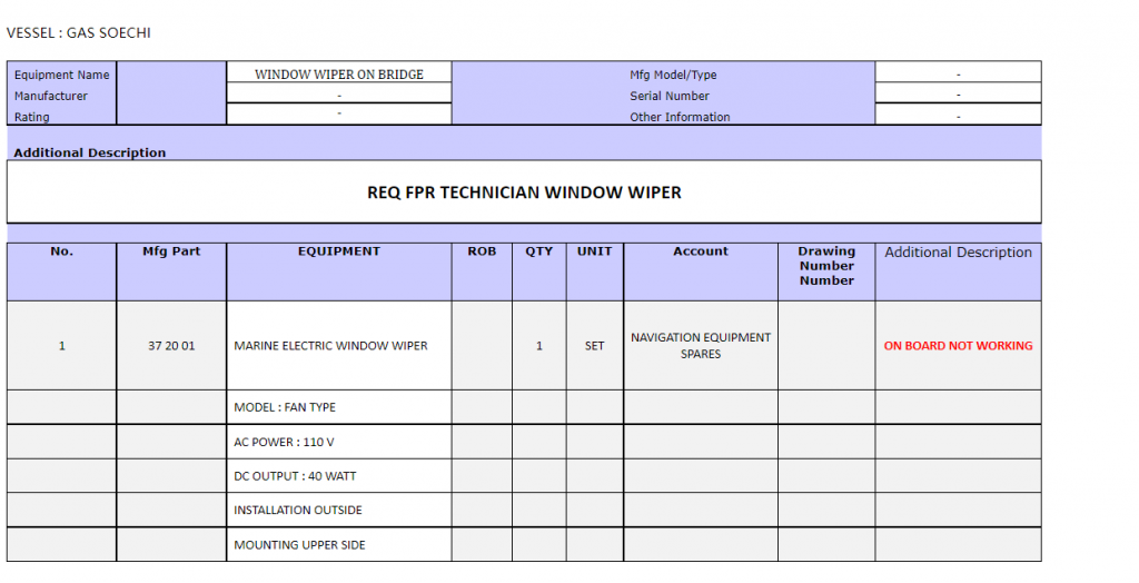 【询价】船舶配件—船用电动刮水器（CK-R20240126-12）询价-泰州昌宽社区-报价采购-船用采购网-船舶物料采购-船务服务-一站式船用设备供应服务
