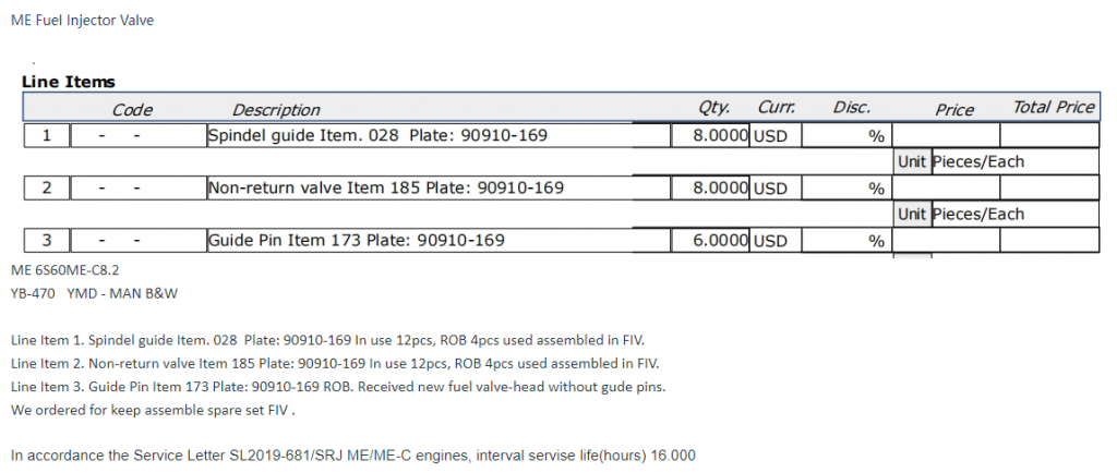 【询价】船舶配件—止回阀/导向销（CK-C20240116-17）询价-泰州昌宽社区-报价采购-船用采购网-船舶物料采购-船务服务-一站式船用设备供应服务