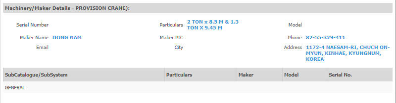 【询价】船舶配件—备件（CK-R20240112-05）询价-泰州昌宽社区-报价采购-船用采购网-船舶物料采购-船务服务-一站式船用设备供应服务