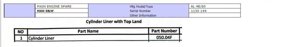 【询价】船舶配件—气缸套（CK-R20240131-14）询价-泰州昌宽社区-报价采购-船用采购网-船舶物料采购-船务服务-一站式船用设备供应服务
