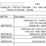 船舶配件—ALFA联轴器套件（CK-C20240109-09）询价-船用采购网-船舶物料采购-船务服务-一站式船用设备供应服务