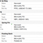 船舶配件— Kaw asaki备件（CK-C20240111-03）询价-船用采购网-船舶物料采购-船务服务-一站式船用设备供应服务