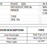 船舶配件—桅杆头灯/杆灯（CK-H20240111-02）询价-船用采购网-船舶物料采购-船务服务-一站式船用设备供应服务