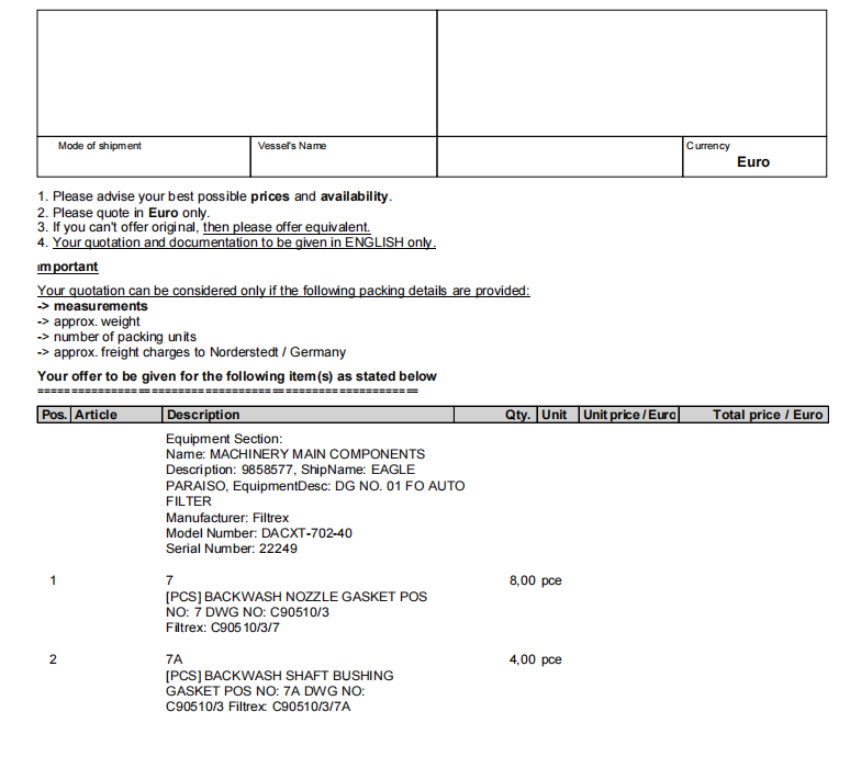 【询价】船舶配件—过滤器备件（CK-L20240111-04）询价-泰州昌宽社区-报价采购-船用采购网-船舶物料采购-船务服务-一站式船用设备供应服务