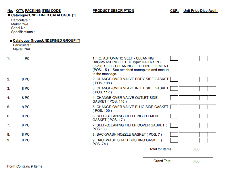 【询价】船舶配件—N/A备件（CK-H20240112-01）询价-泰州昌宽社区-报价采购-船用采购网-船舶物料采购-船务服务-一站式船用设备供应服务