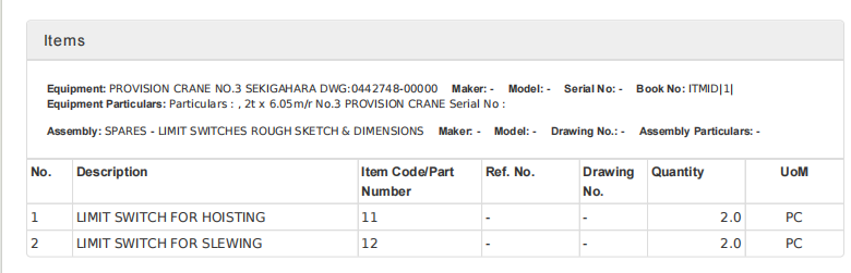 【询价】船舶配件—限位开关（CK-H20240116-01）询价-泰州昌宽社区-报价采购-船用采购网-船舶物料采购-船务服务-一站式船用设备供应服务