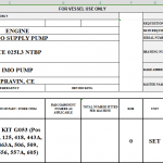 船舶配件—供应泵备件（CK-C20240116-07）询价-船用采购网-船舶物料采购-船务服务-一站式船用设备供应服务