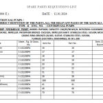 船舶配件—离心泵备件（CK-C20240116-12）询价-船用采购网-船舶物料采购-船务服务-一站式船用设备供应服务