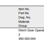 船舶配件—蜗轮传动装置（CK-H20240117-05）询价-船用采购网-船舶物料采购-船务服务-一站式船用设备供应服务