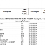 船舶配件—SHINKO泵备件（CK-J20240118-04）询价-船用采购网-船舶物料采购-船务服务-一站式船用设备供应服务