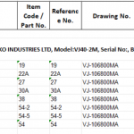 船舶配件—泵备件（CK-J20240119-02）询价-船用采购网-船舶物料采购-船务服务-一站式船用设备供应服务
