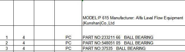 【询价】船舶配件—ALFA滚珠轴承（CK-C20240119-10）询价-泰州昌宽社区-报价采购-船用采购网-船舶物料采购-船务服务-一站式船用设备供应服务