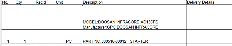 【询价】船舶配件—起动机（CK-C20240119-11）询价-泰州昌宽社区-报价采购-船用采购网-船舶物料采购-船务服务-一站式船用设备供应服务