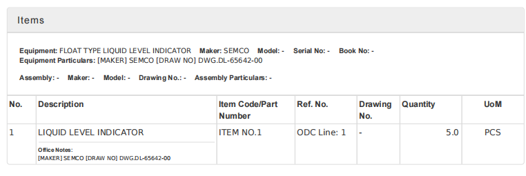 【询价】船舶配件—液位指示器（CK-Y20240123-05）询价-泰州昌宽社区-报价采购-船用采购网-船舶物料采购-船务服务-一站式船用设备供应服务