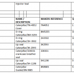 船舶配件—柴油发电机备件（CK-R20240123-04）询价-船用采购网-船舶物料采购-船务服务-一站式船用设备供应服务