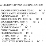 船舶配件—发电机线路备件（CK-R20240123-27）询价-船用采购网-船舶物料采购-船务服务-一站式船用设备供应服务