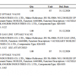 船舶配件—锅炉吸收阀（CK-R20240124-16）询价-船用采购网-船舶物料采购-船务服务-一站式船用设备供应服务