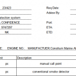 船舶配件—手动报警器/烟雾探测器（CK-C20240124-21）询价-船用采购网-船舶物料采购-船务服务-一站式船用设备供应服务