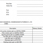 船舶配件—救生艇发动机备件（CK-C20240124-28）询价-船用采购网-船舶物料采购-船务服务-一站式船用设备供应服务