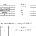 船舶配件—密封套件（CK-C20240124-35）询价-船用采购网-船舶物料采购-船务服务-一站式船用设备供应服务