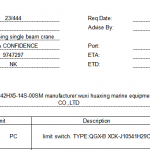 船舶配件—限位开关（CK-C20240124-37）询价-船用采购网-船舶物料采购-船务服务-一站式船用设备供应服务