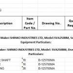 船舶配件—叶轮轴/叶轮/嘴环（CK-J20240125-01）询价-船用采购网-船舶物料采购-船务服务-一站式船用设备供应服务