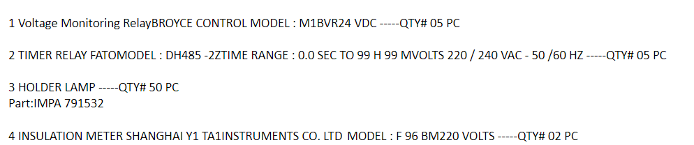 【询价】船舶配件—备件（CK-J20240102-06）询价-泰州昌宽社区-报价采购-船用采购网-船舶物料采购-船务服务-一站式船用设备供应服务