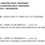 船舶配件—制动带备件（CK-J20240103-02）询价-船用采购网-船舶物料采购-船务服务-一站式船用设备供应服务